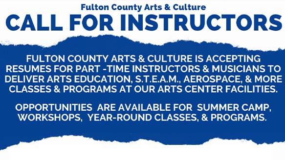 A resized updated photo of Call for Instructors Web Graphic