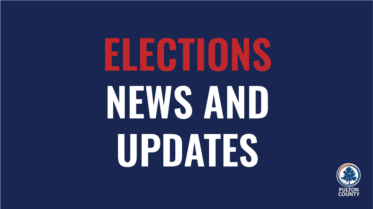 web graphic titled "Elections News and Updates"