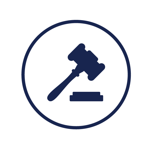 icon representing District Attorney criminal investigation