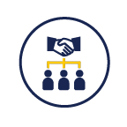 icon representing business services