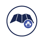 icon representing printable maps