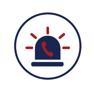 icon representing code red emergency notifications