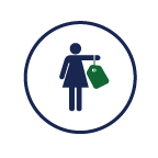 icon representing human trafficking