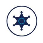 icon representing sheriff department