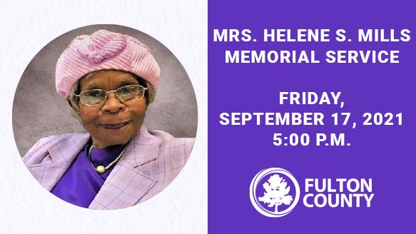 Helene S. Mills Web Graphic