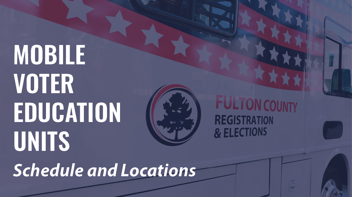 mobile voter education vehicle